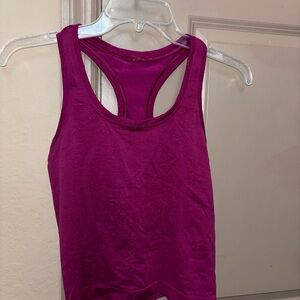 Lululemon Athletica Pink Racerback Tank Top